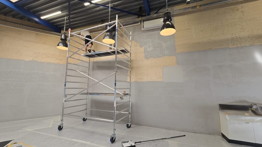 Burm & Co aan het werk bij een facilitaire klus voor een bedrijf